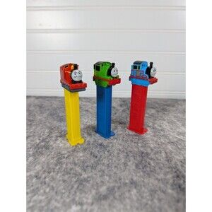 PEZ Thomas the Train. Thomas, James and Percy. Released in 2009.  retired
